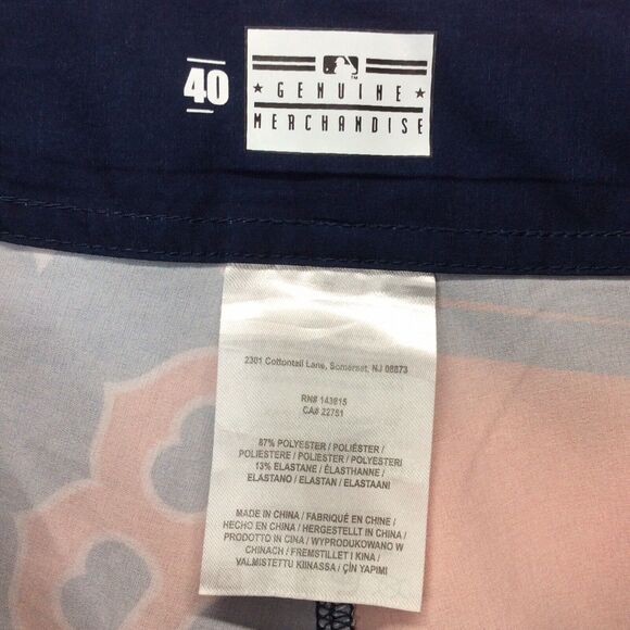 MLB Boston Red Sox Board Shorts Men's Sz 40 Athleisure Baseball Logo Print Beach - Picture 2 of 9